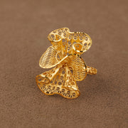 3D RP Rings (D88) - Silver 925 & Gold Plated
