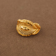 3D RP Rings (D279) - Silver 925 & Gold Plated