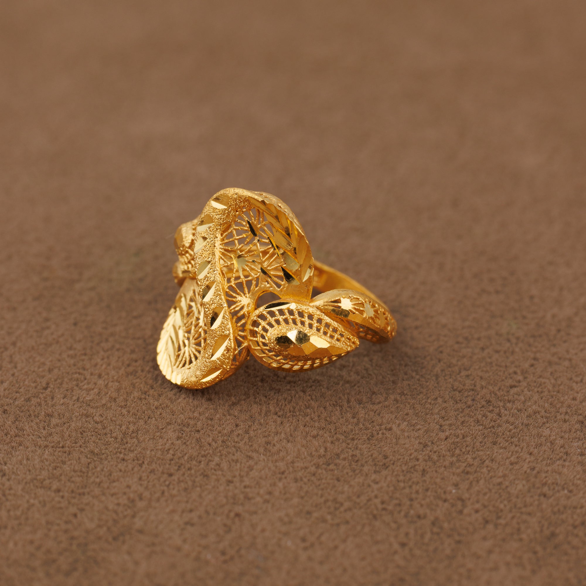 3D RP Rings (D252) - Silver 925 & Gold Plated