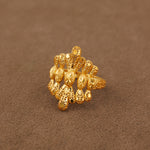 3D RP Rings (D153) - Silver 925 & Gold Plated