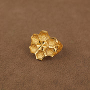 3D RP Rings (D187) - Silver 925 & Gold Plated