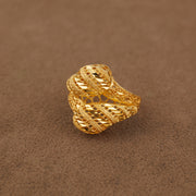 3D RP Rings (D119) - Silver 925 & Gold Plated