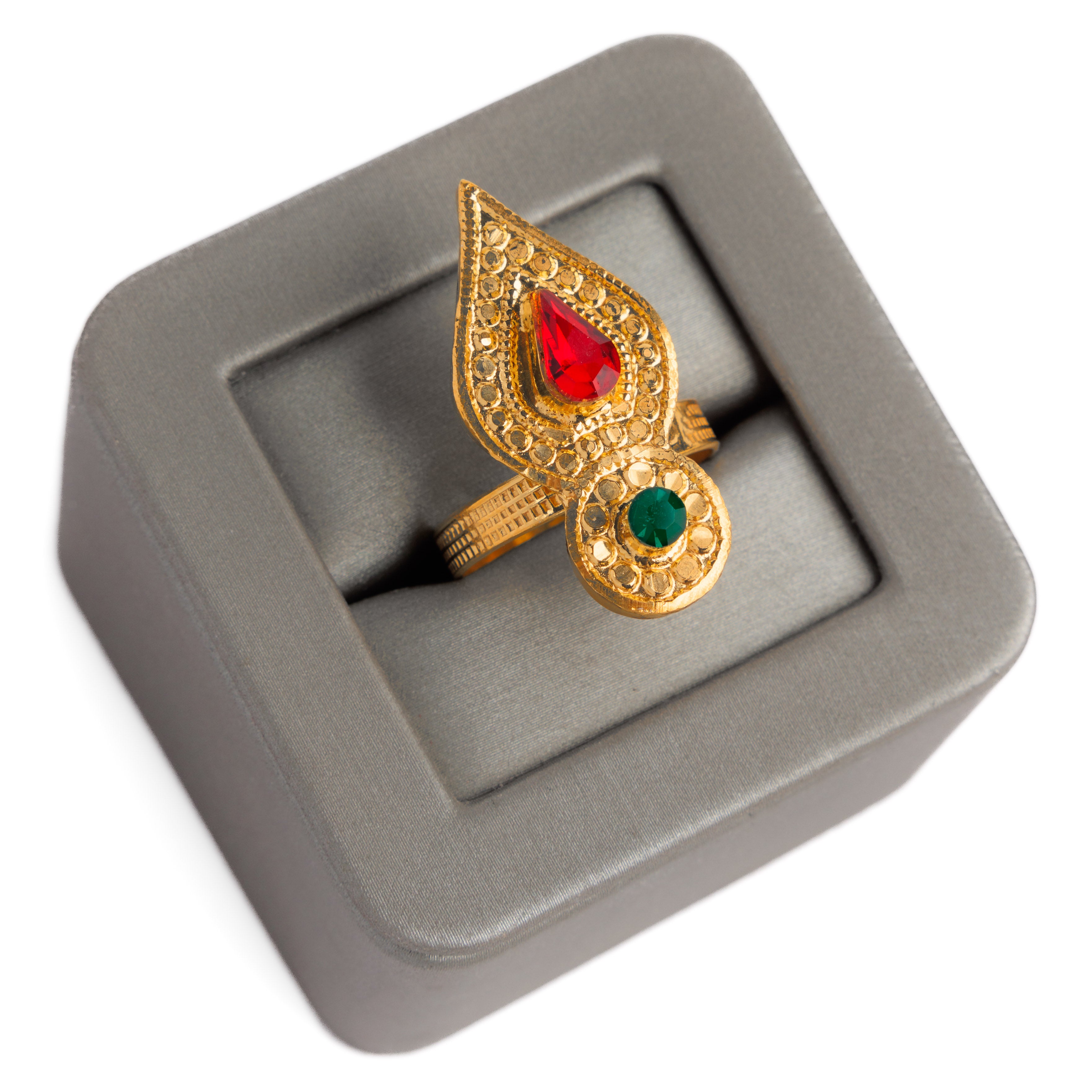 حلقة Shawahid (D3) - Silver 925 و Gold Plated
