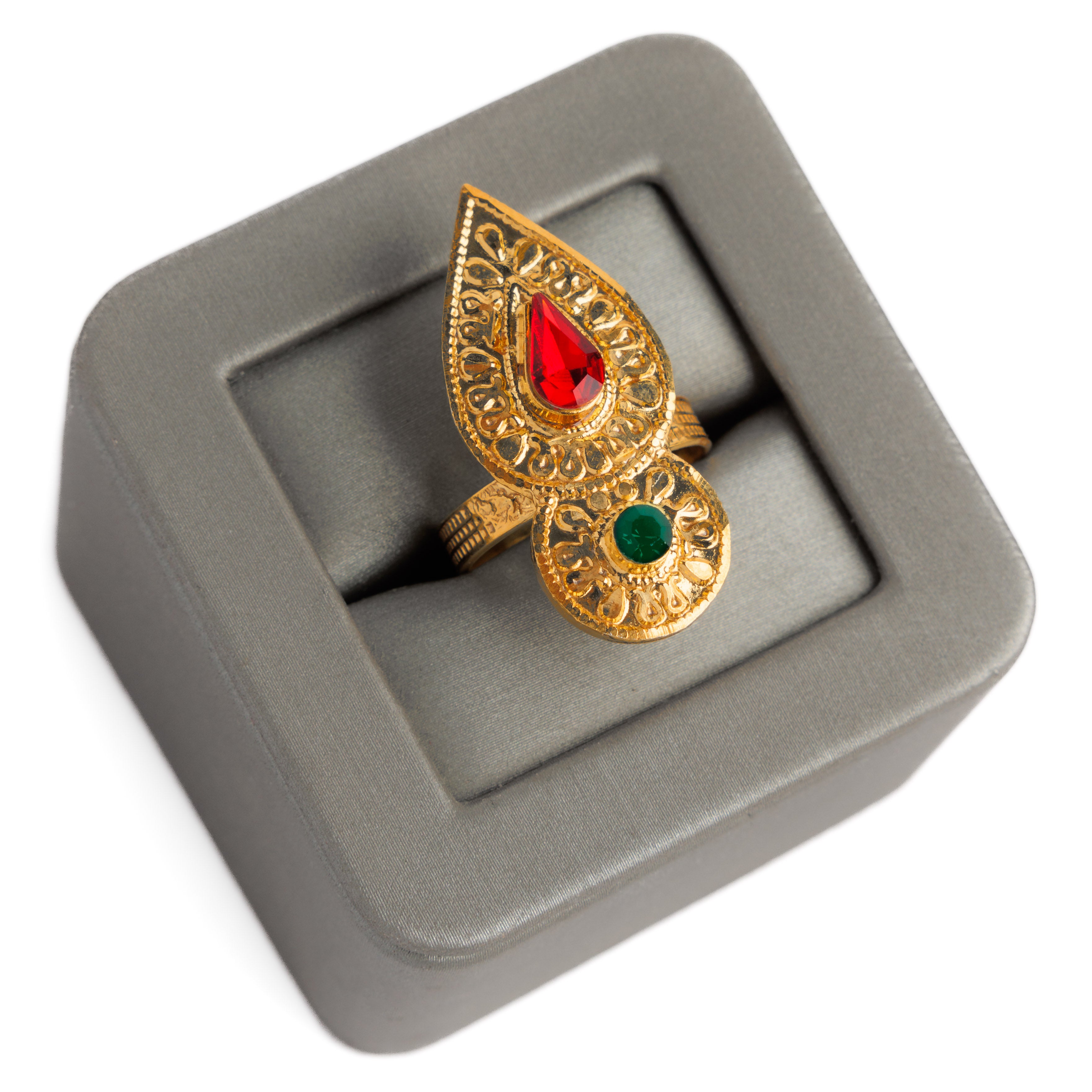 حلقة Shawahid (D2) - Silver 925 و Gold Plated