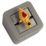 حلقة Shawahid (D5) - Silver 925 و Gold Plated