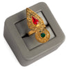 Shawahid Ring (D4) - Silver 925 & Gold Plated