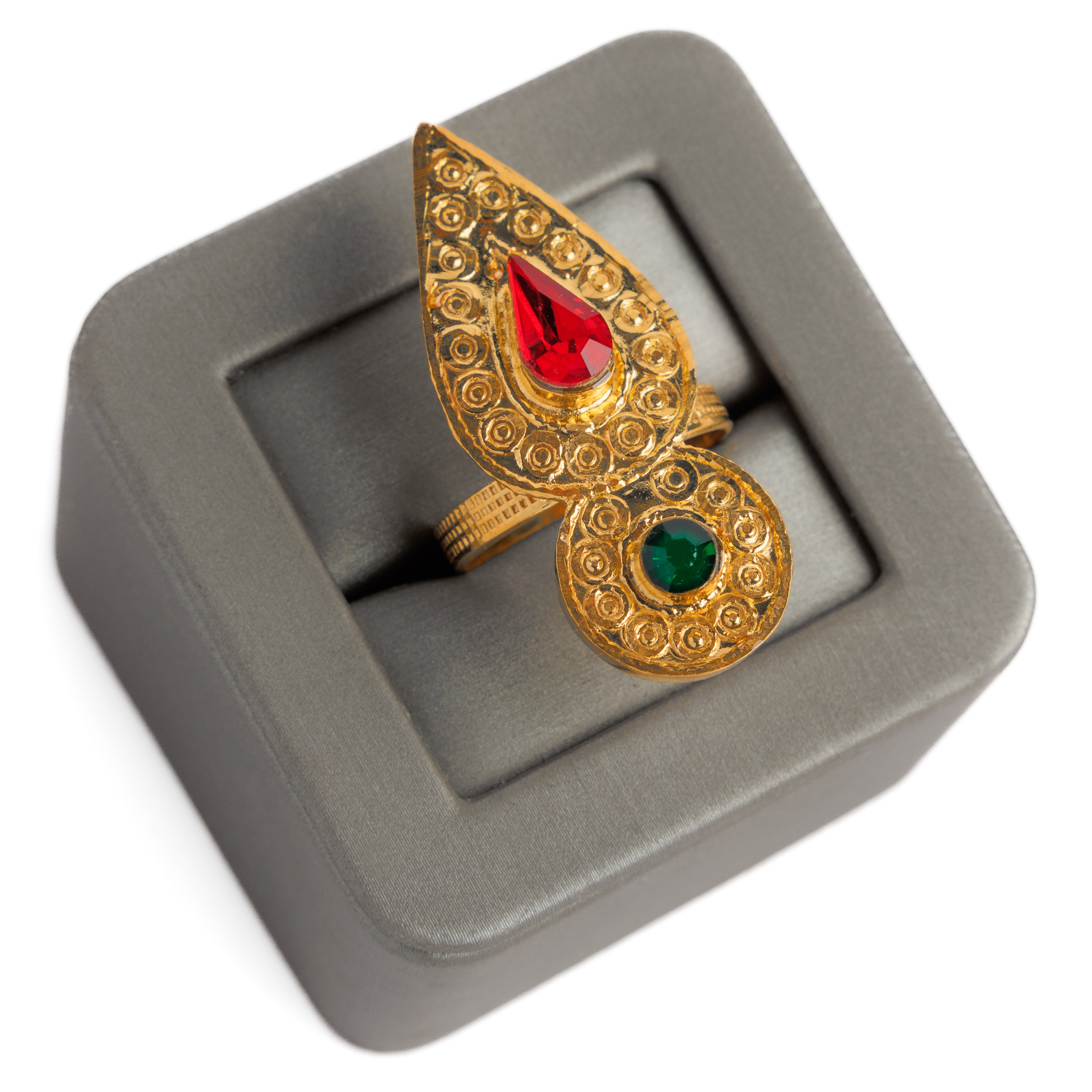 حلقة Shawahid (D4) - Silver 925 و Gold Plated