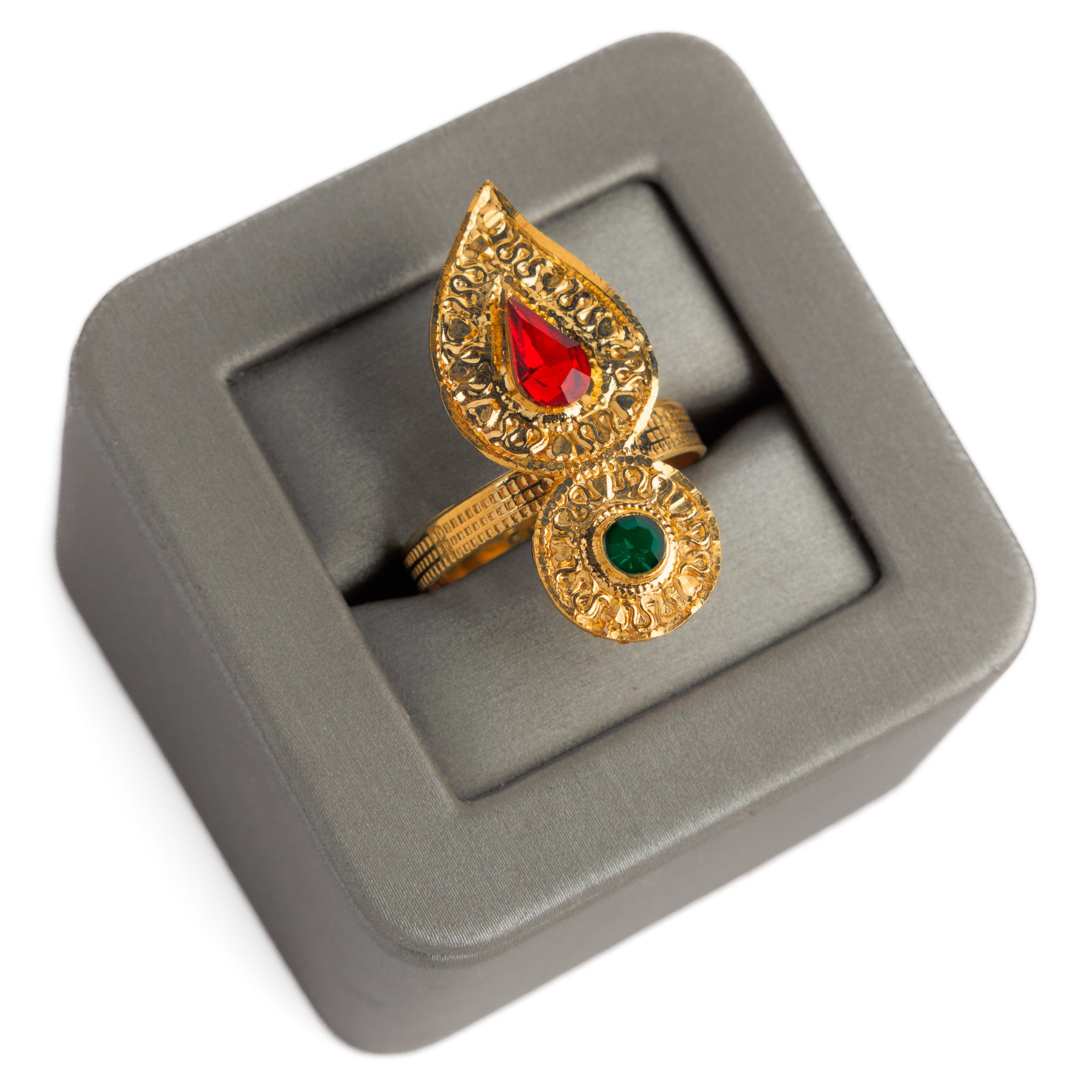 Shawahid Ring (D1) - Silver 925 & Gold Plated