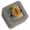 Shawahid Ring (D6) - Silver 925 & Gold Plated