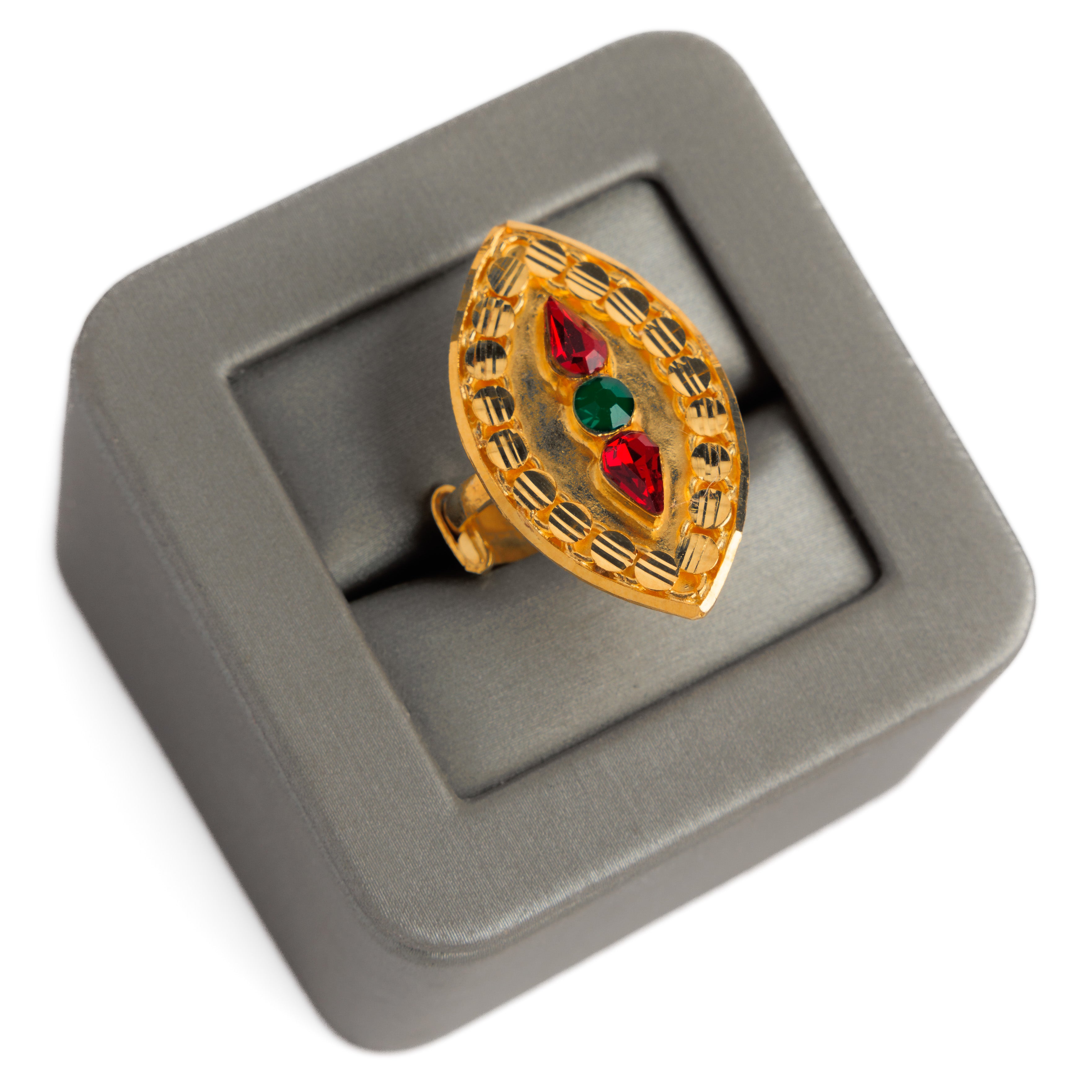 حلقة Shawahid (D6) - Silver 925 و Gold Plated