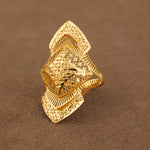 3D RP Rings (D272) - Silver 925 & Gold Plated
