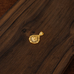 Kids Casting Pendant 12 - 925 Silver & 24K Gold Plated
