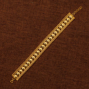 1 Line Patta Bracelet (D29) - Silver 925 & Gold Plated