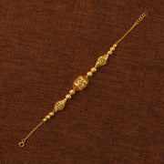 سوار خرز وكرات RP (D58) - فضة عيار 925 ومطلي بالذهب