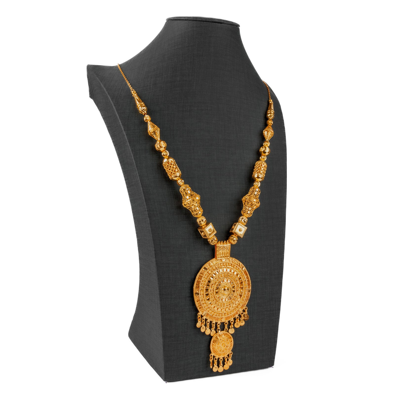 Traditional Mala (D34)- Silver 925 & Gold Plated