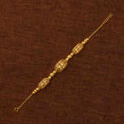 سوار خرز وكرات RP (D56) - فضة عيار 925 ومطلي بالذهب