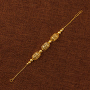 سوار خرز وكرات RP (D70) - فضة عيار 925 ومطلي بالذهب