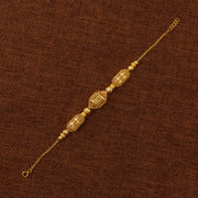 سوار خرز وكرات RP (D64) - فضة عيار 925 ومطلي بالذهب