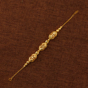 سوار خرز وكرات RP (D61) - فضة عيار 925 ومطلي بالذهب