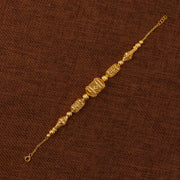 سوار خرز وكرات RP (D66) - فضة عيار 925 ومطلي بالذهب