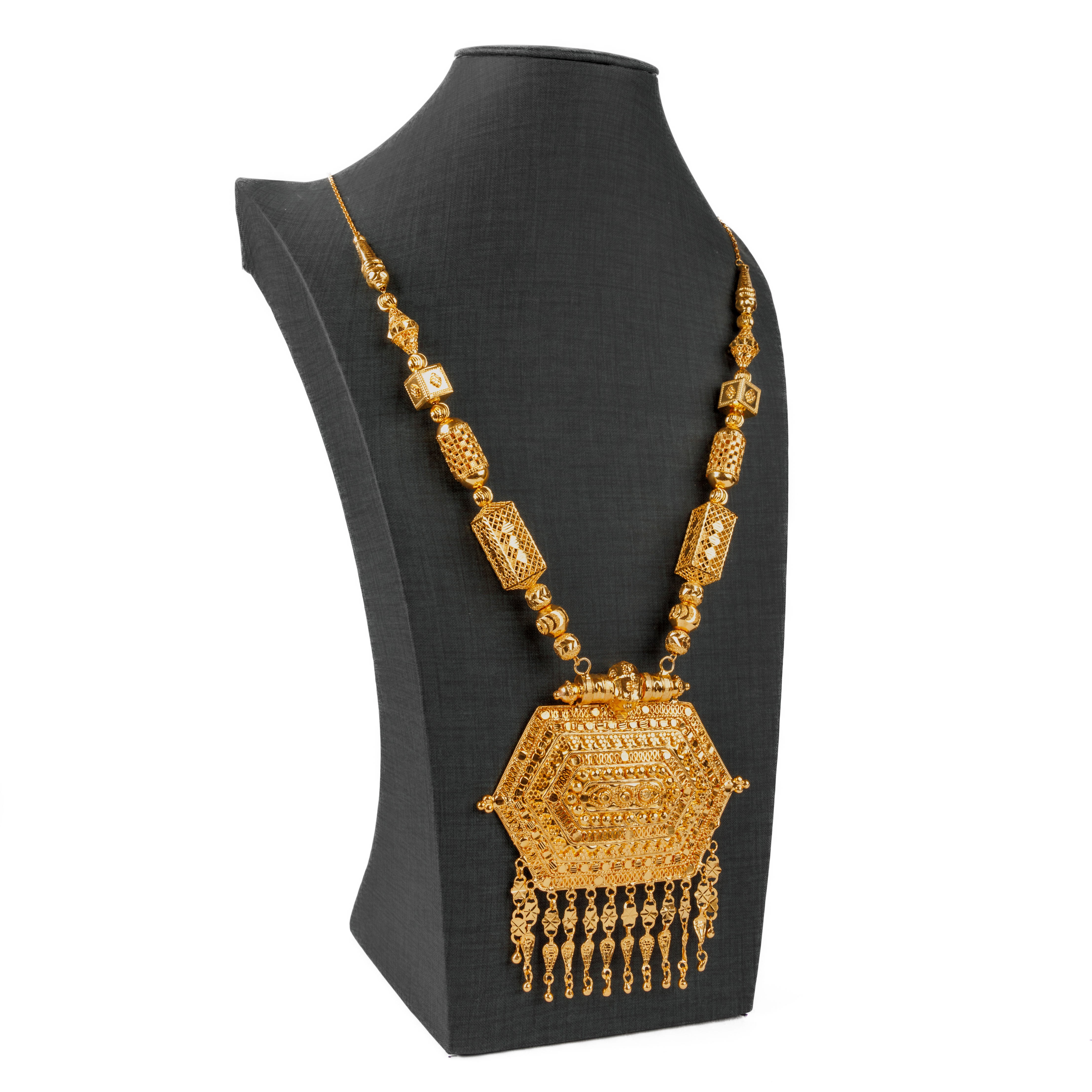 Traditional Mala (D28) - 925 Silver & 24K Gold Plated