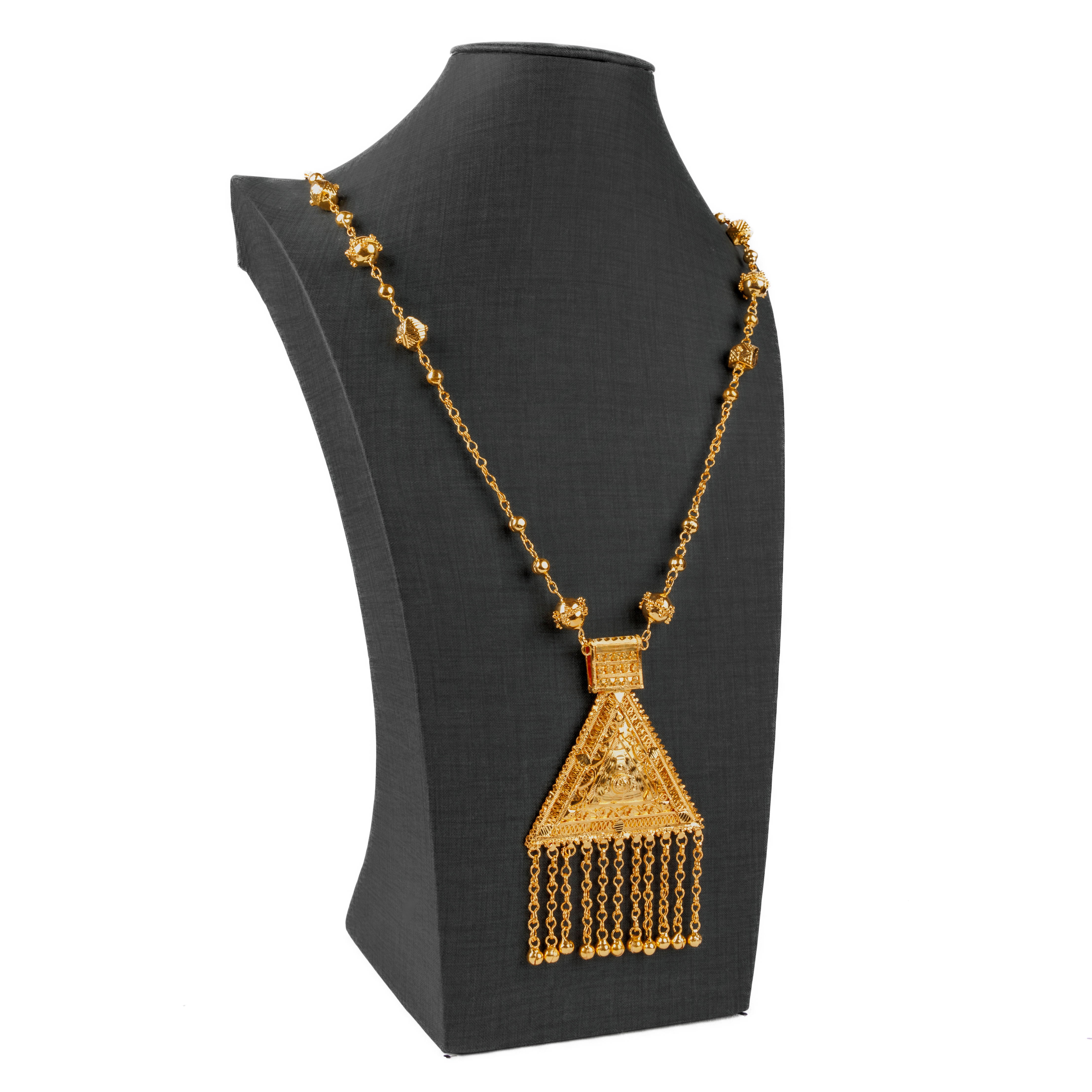 Traditional Mala (D33) - 925 Silver & 24K Gold Plated