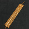 2 Line Patta Bracelet (D6) - Silver 925 & Gold Plated