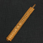 1 Line Patta Bracelet (D9) - Silver 925 & Gold Plated