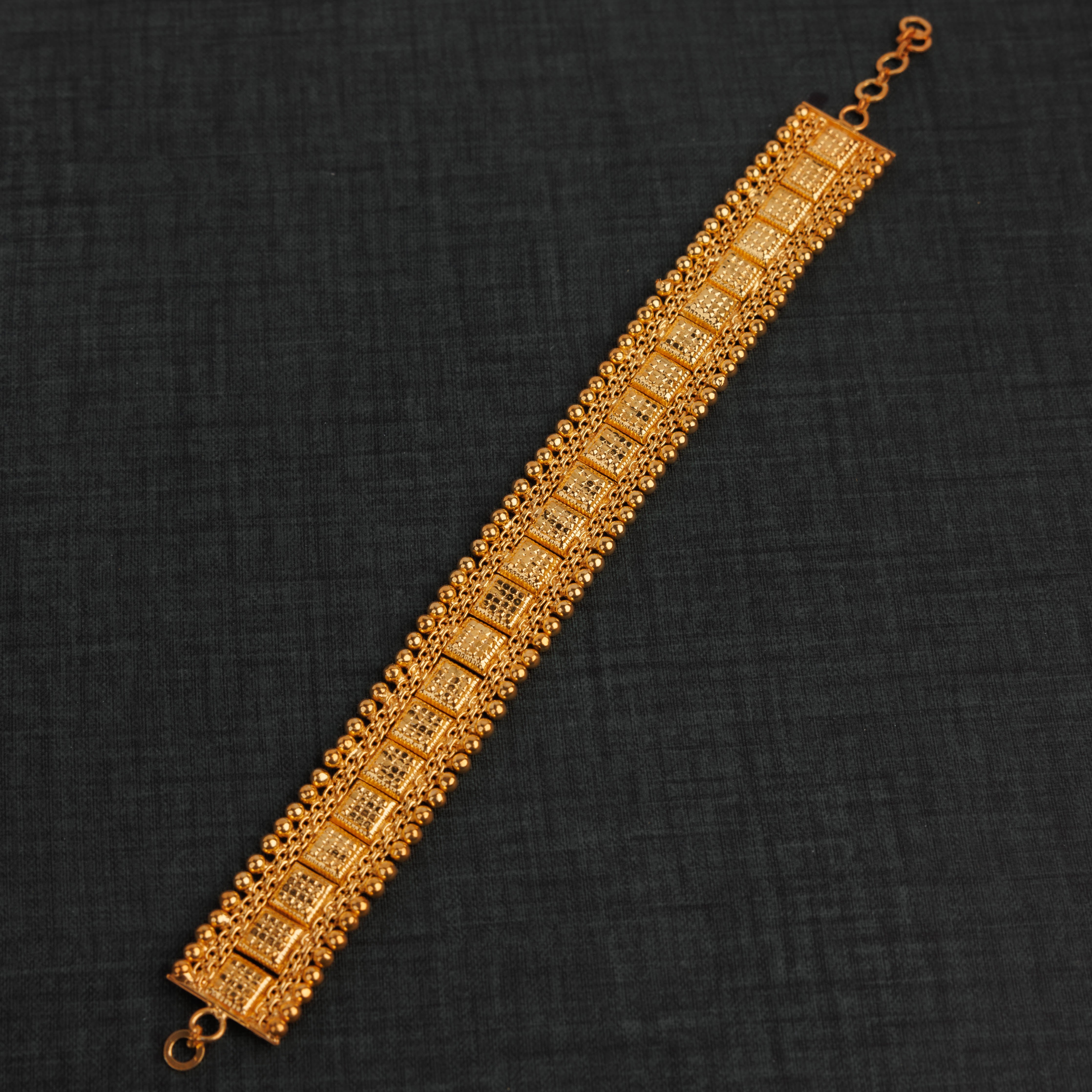 سوار 1 خط باتا (D5) - Silver 925 و Gold Plated