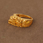 3D RP Rings (D299) - Silver 925 & Gold Plated
