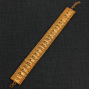 سوار 1 خط Patta (D10) - Silver 925 و Gold Plated