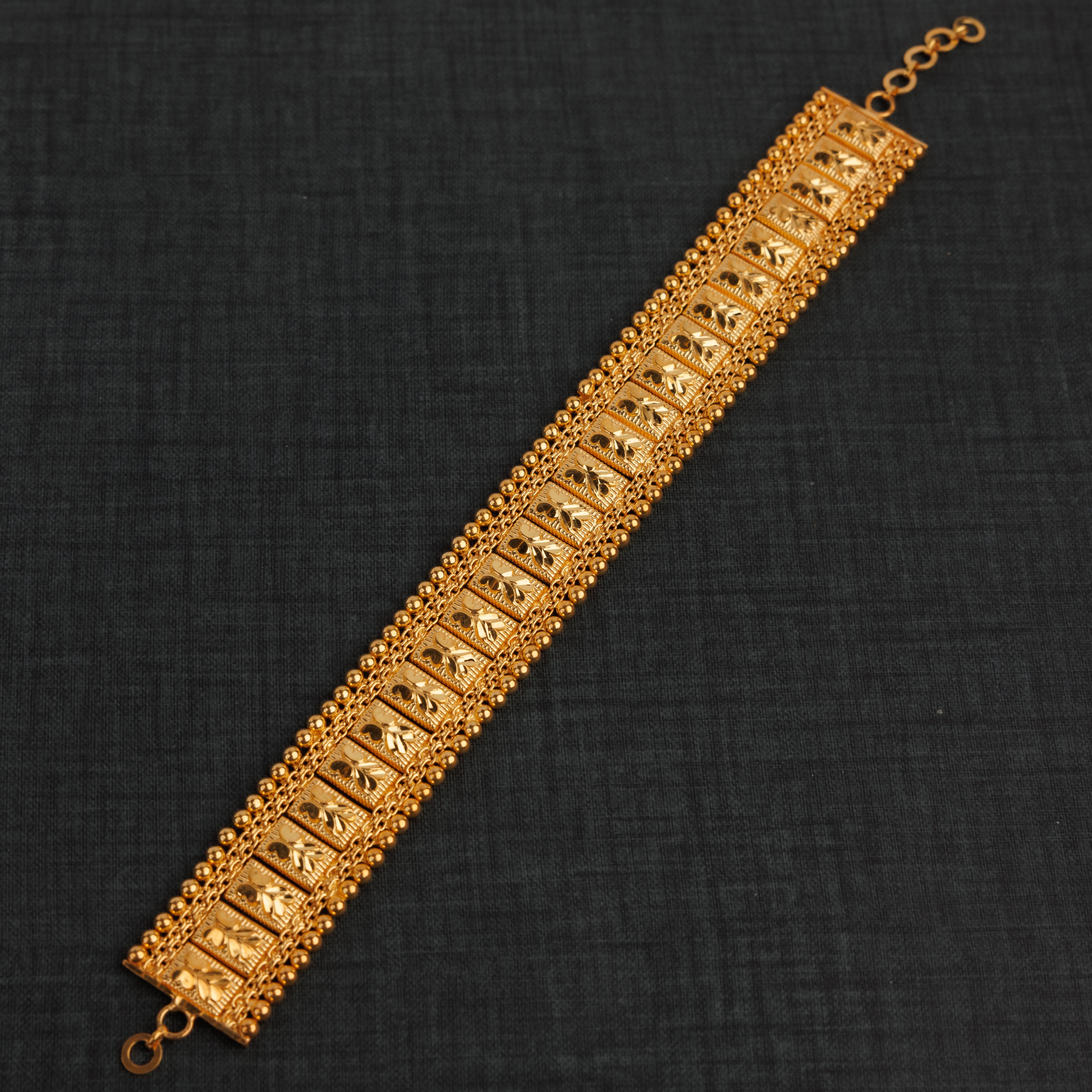 سوار 1 خط Patta (D10) - Silver 925 و Gold Plated