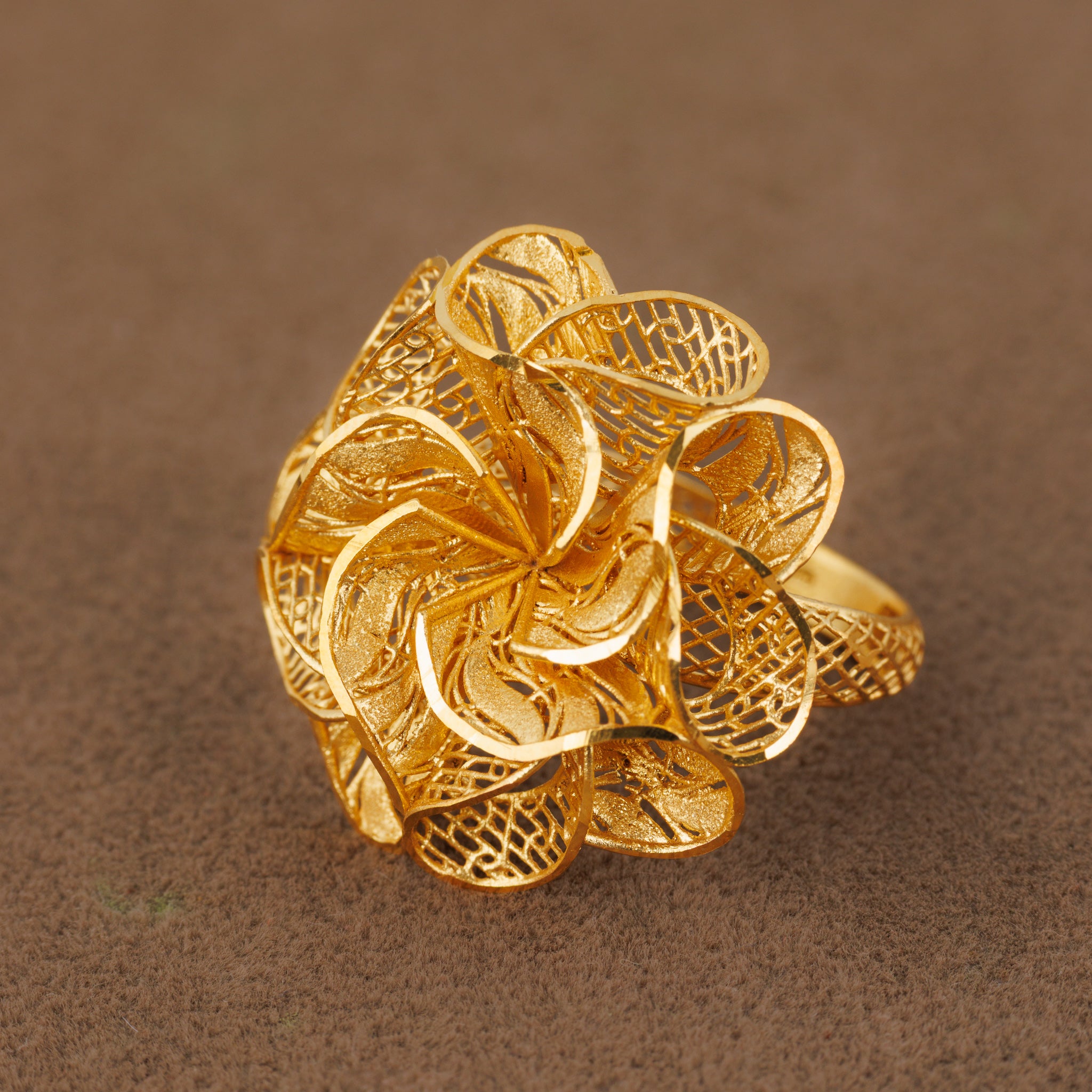 3D RP Rings (D23) - Silver 925 & Gold Plated