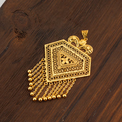 Casting Pendant 24 - 925 Silver & 24K Gold Plated