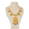 Traditional Necklace (D59)- Silver 925 & Gold Plated