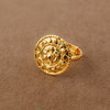 Traditional Ring (147) - Silver 925 & Gold Plated