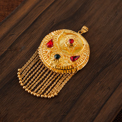 Moon Pendant 6 - 925 Silver & 24K Gold Plated