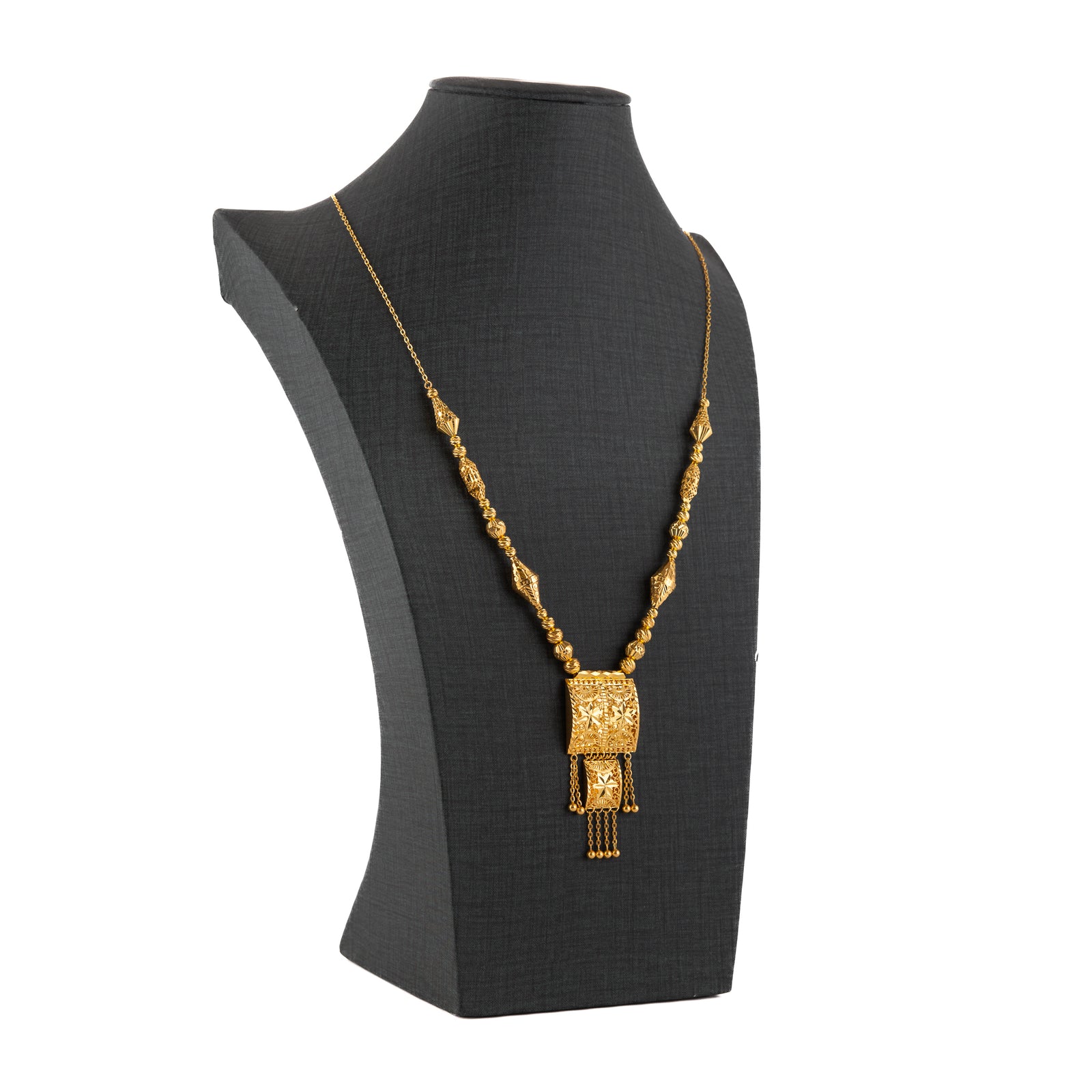 Adult Casting Mala (D20)- Silver 925 & Gold Plated