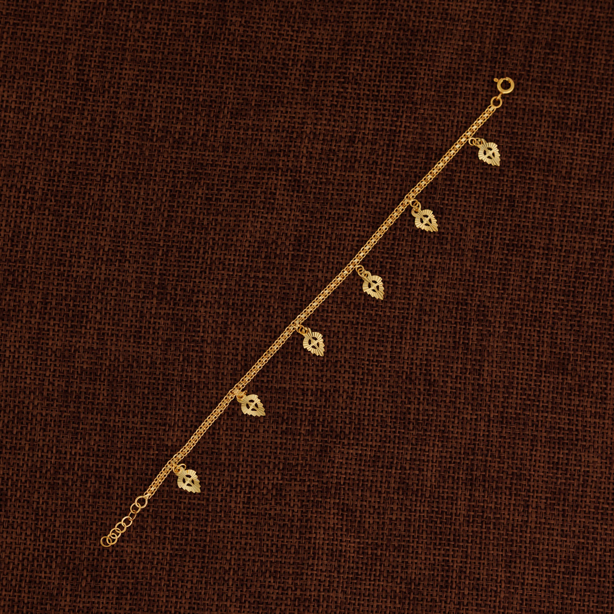 Charm Bracelet (D23) - Silver 925 & Gold Plated
