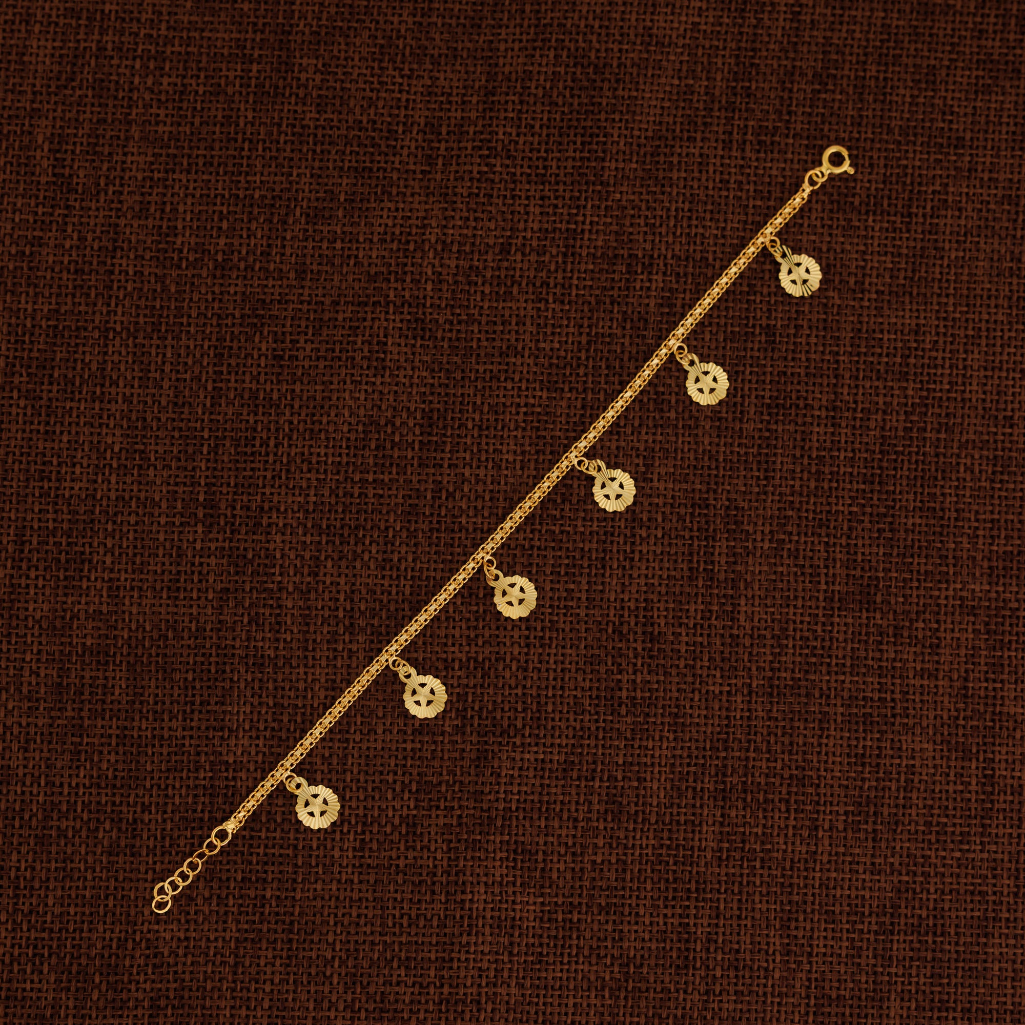 Charm Bracelet (D24) - Silver 925 & Gold Plated