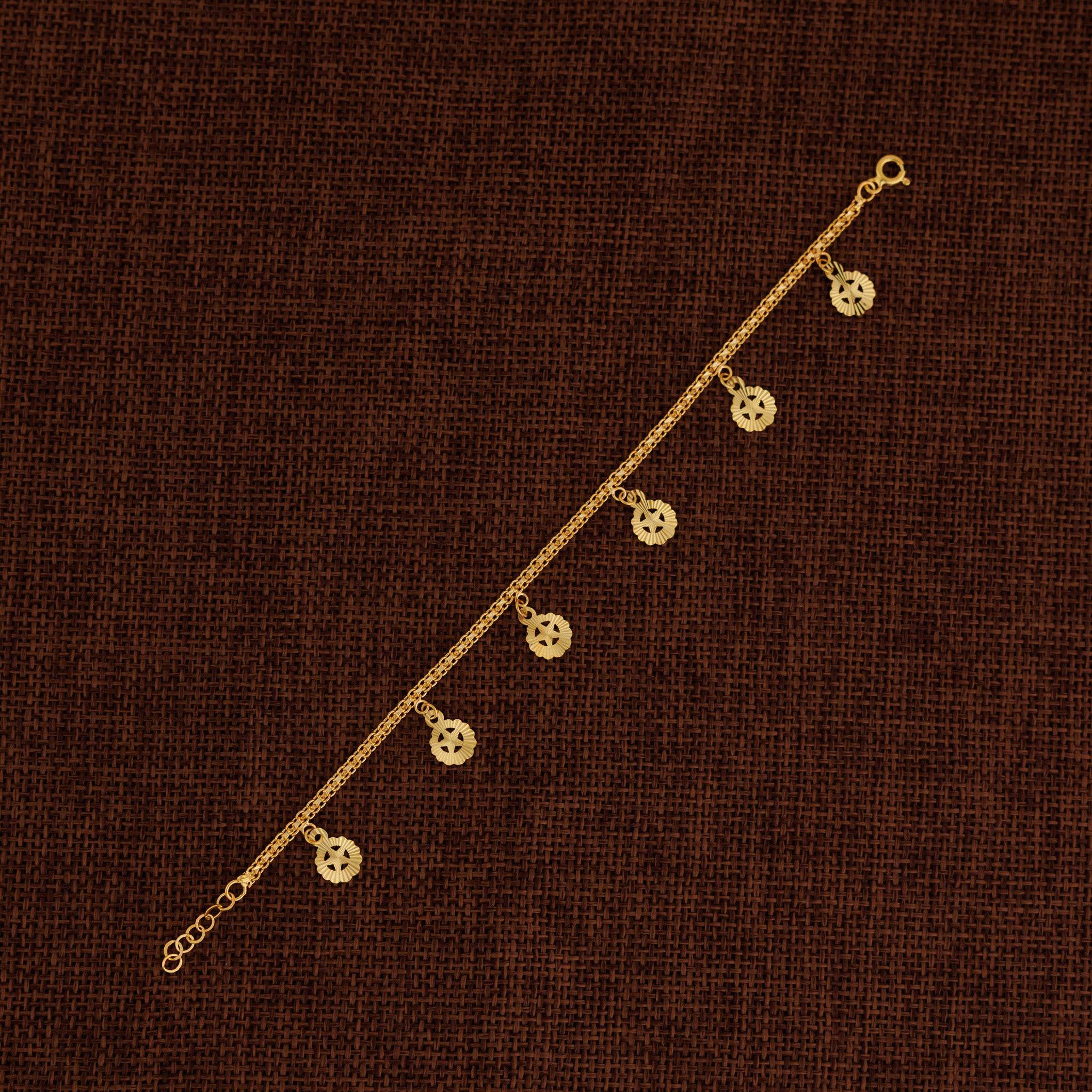 Charm Bracelet (D24) - Silver 925 & Gold Plated