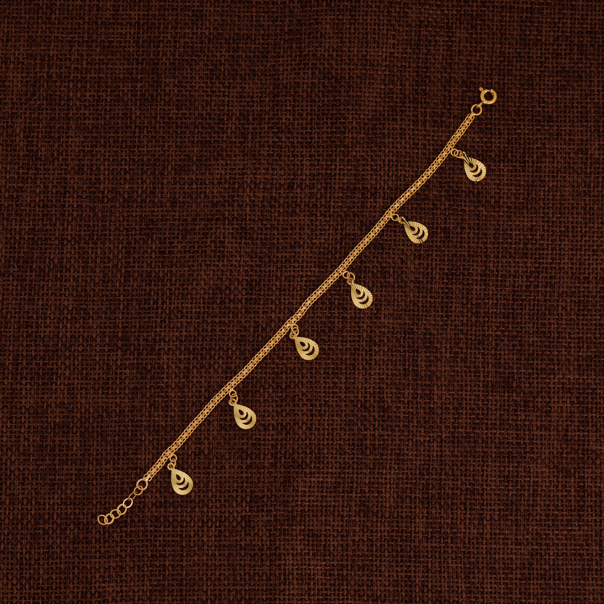 Charm Bracelet (D26) - Silver 925 & Gold Plated