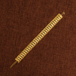 1 Line Patta Bracelet (D37) - Silver 925 & Gold Plated