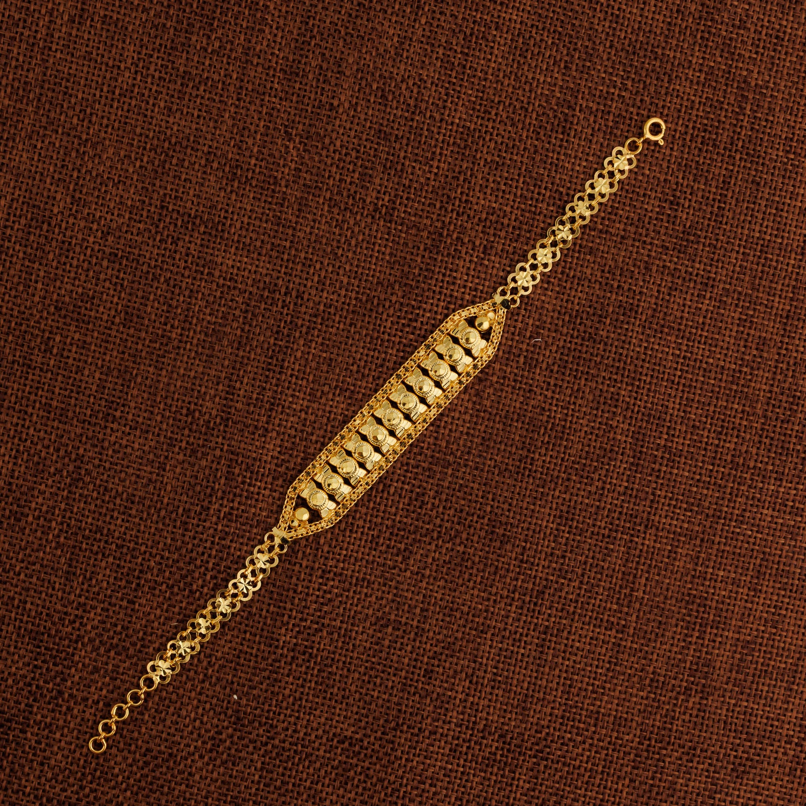 Patta Bracelet (D17) - Silver 925 & Gold Plated