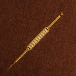 Patta Bracelet (D20) - Silver 925 & Gold Plated