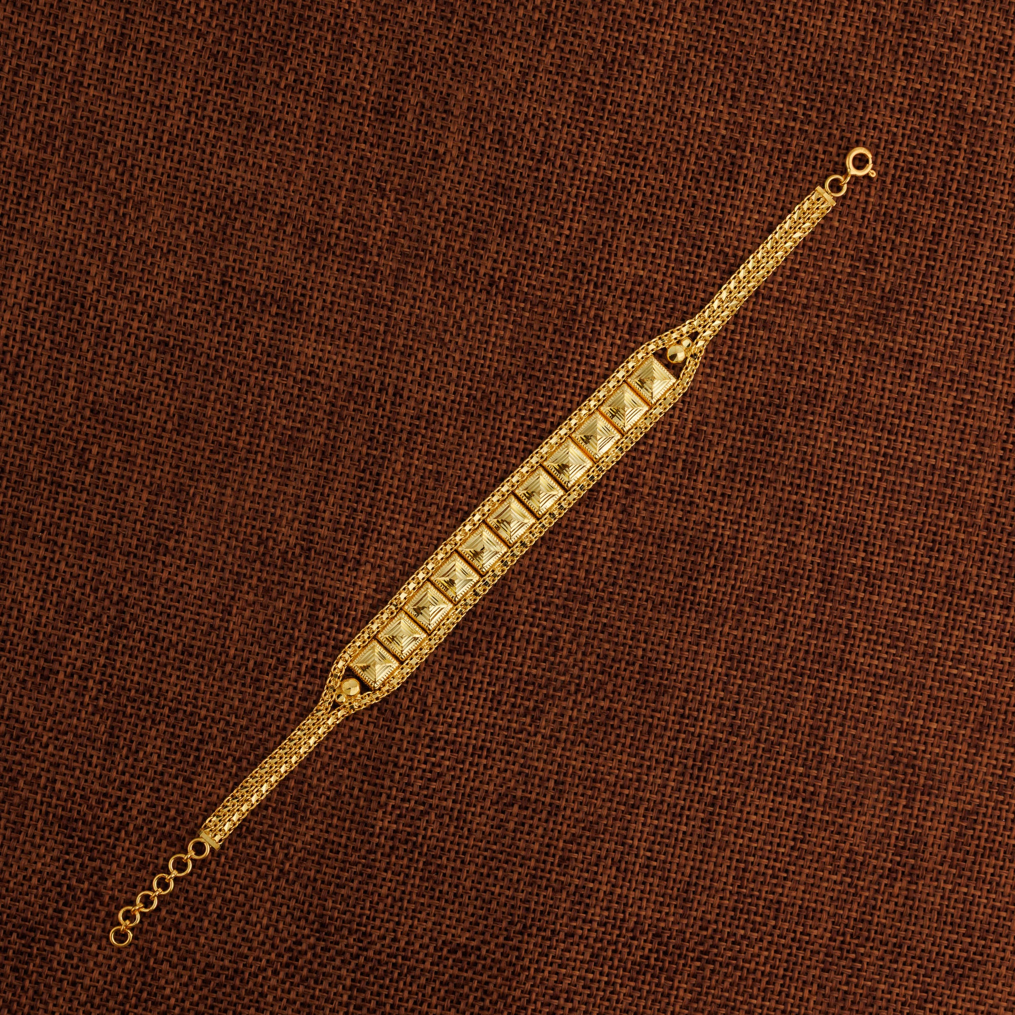 Patta Bracelet (D15) - Silver 925 & Gold Plated