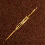 Patta Bracelet (D18) - Silver 925 & Gold Plated