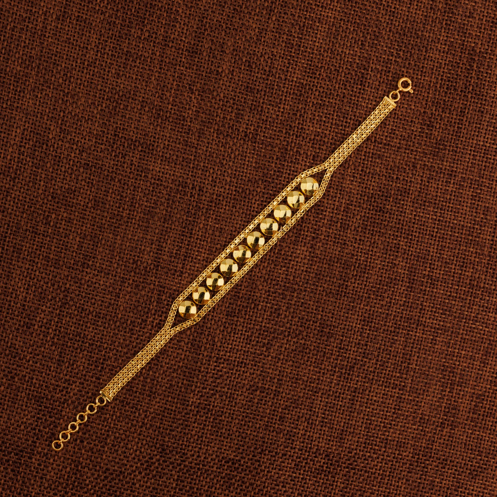 Patta Bracelet (D16) - Silver 925 & Gold Plated