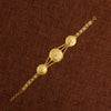 Traditional Stamp Bracelet (D8) - Silver 925 & Gold Plated