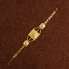 Traditional Stamp Bracelet (D7) - Silver 925 & Gold Plated